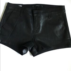 Dstld Coated Black shorts NWT